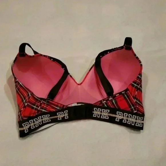 NWOT Victoria's Secret PINK lightly lined bra - Picture 3 of 5